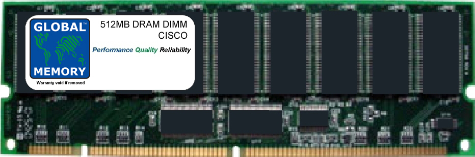 512MB DRAM DIMM MEMORY RAM FOR CISCO 7500 SERIES ROUTERS ROUTE SWITCH PROCESSOR 16 (MEM-RSP16-512M)